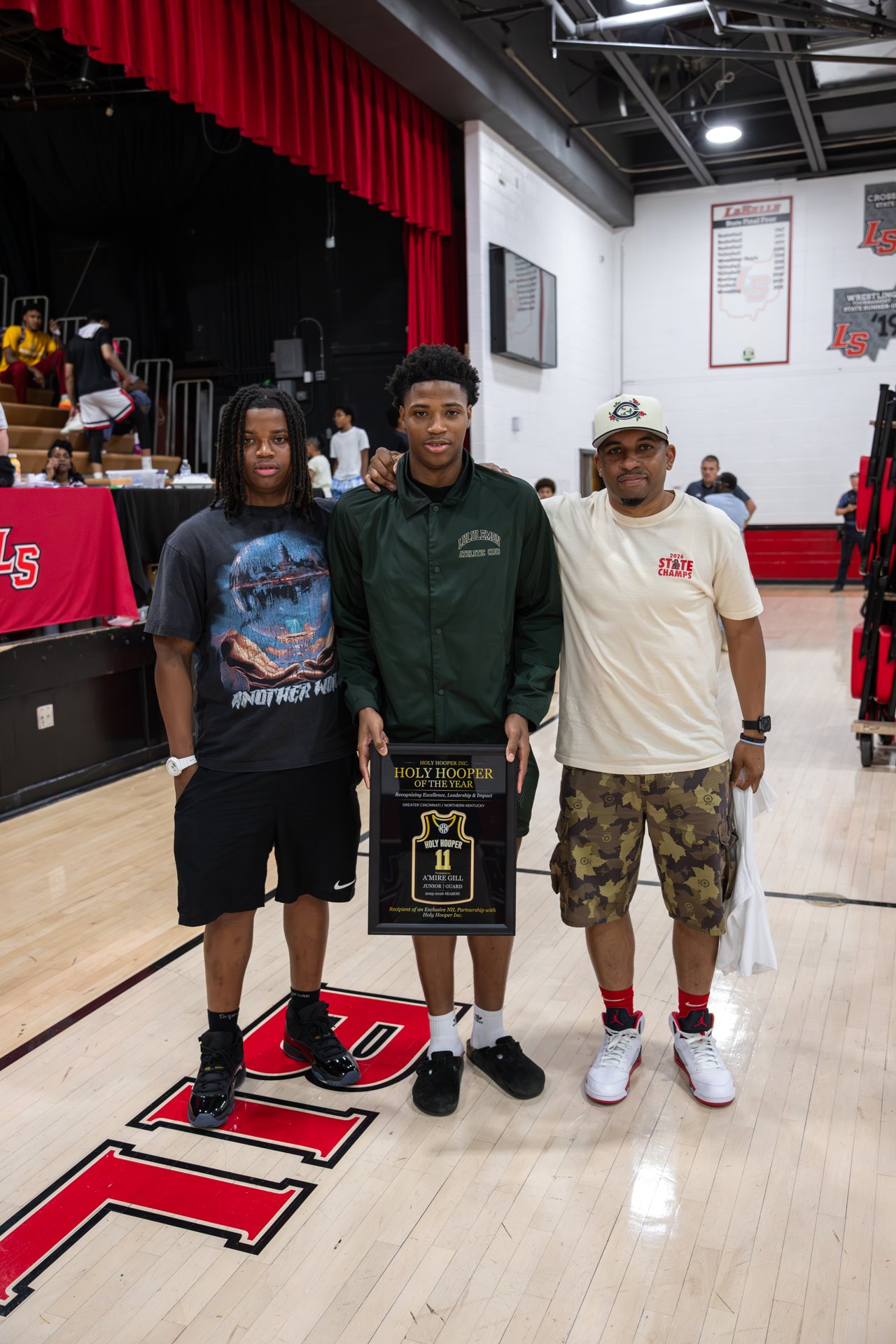 A’mire Gill’s Holy Hooper of the Year award presentation
